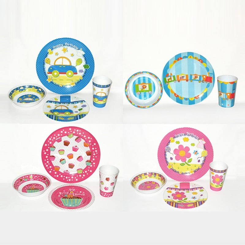 Melamine Children Dinner Set